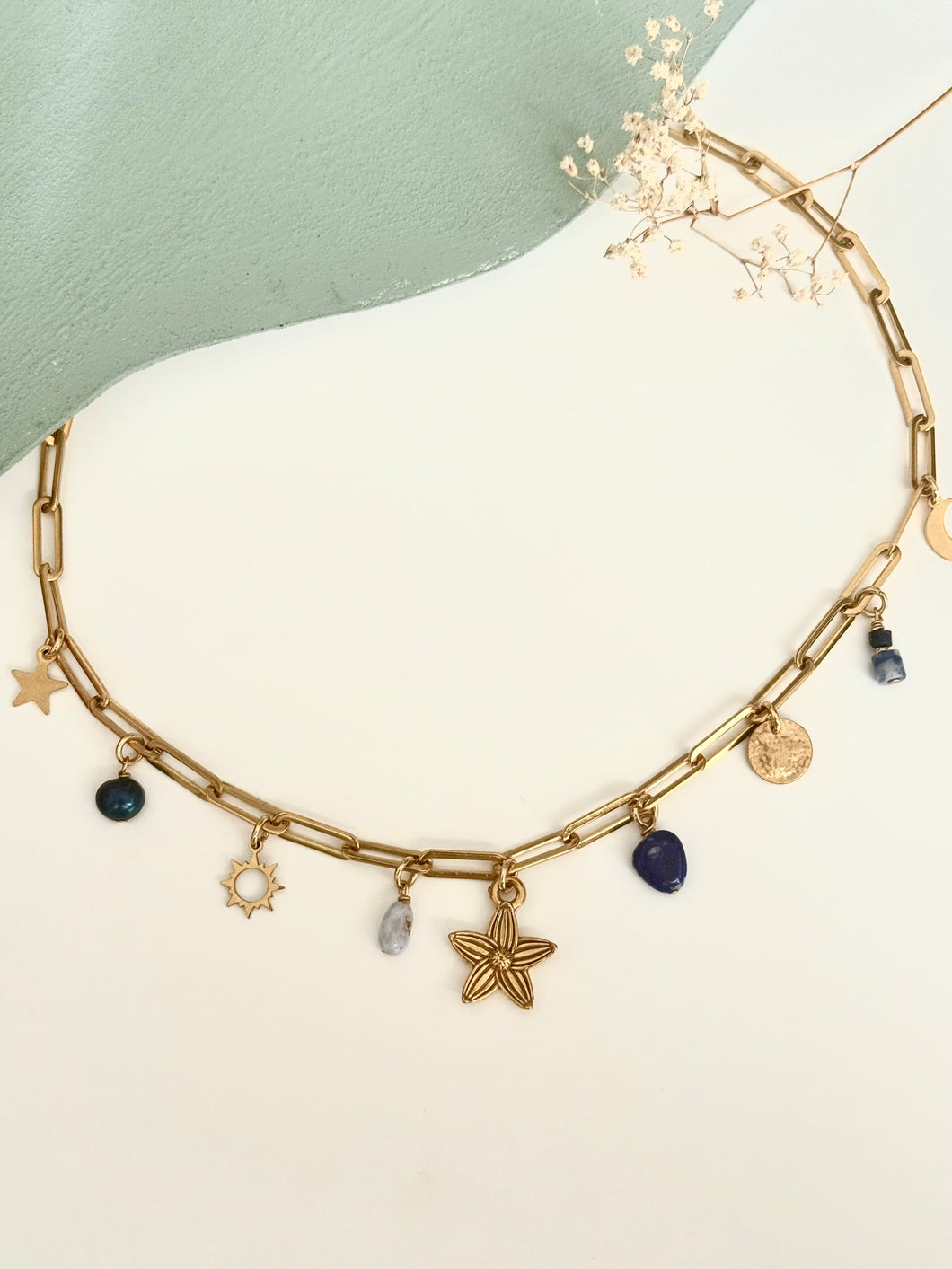Collier charms Rim