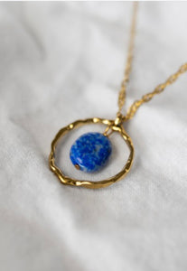 Collier ras de cou Lapis-lazuli