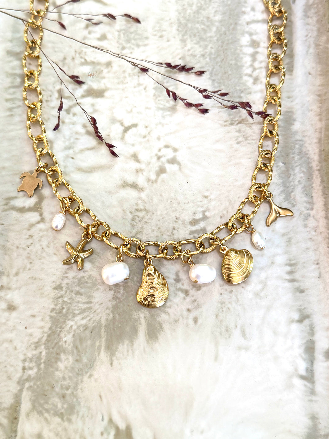 Collier charms Philomène