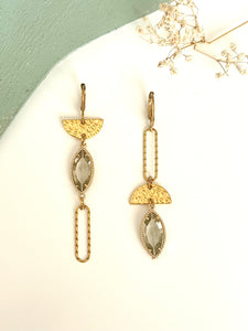 Boucles d'oreilles asymétriques Issa