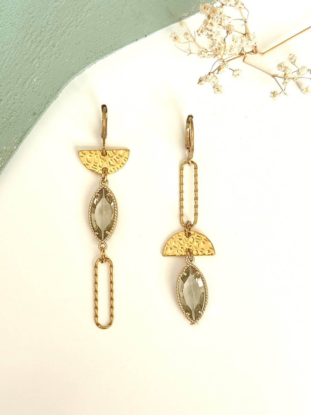 Boucles d'oreilles asymétriques Issa